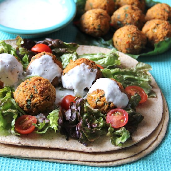 Light Baked Falafel