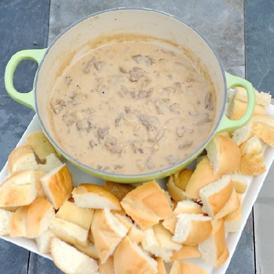 Philly Cheesesteak Dip