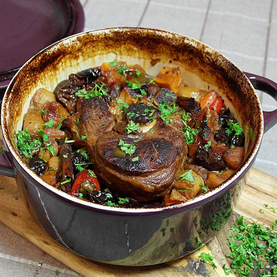 Chunky Lamb Tagine