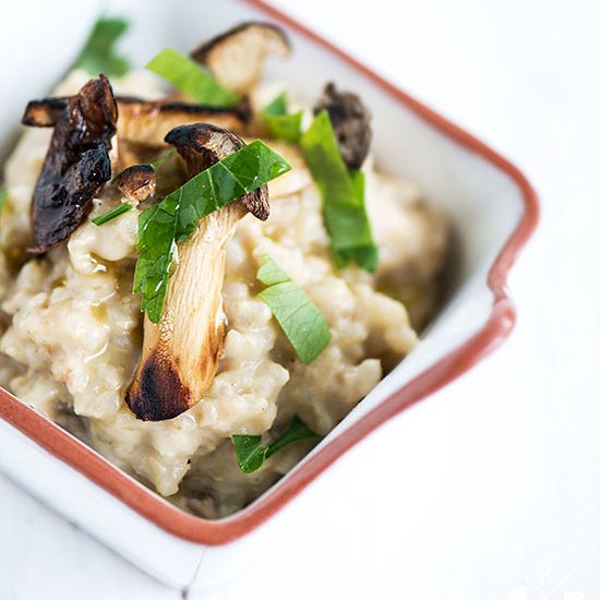 Vegan Mushroom Risotto