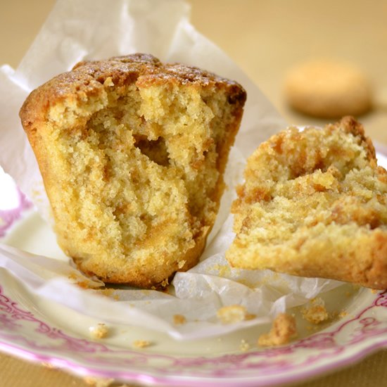 Moist Almond Macaroon Muffin