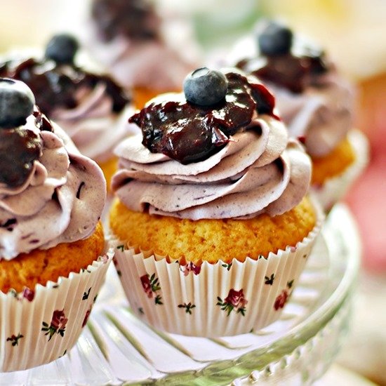 Blueberry Cupcakes