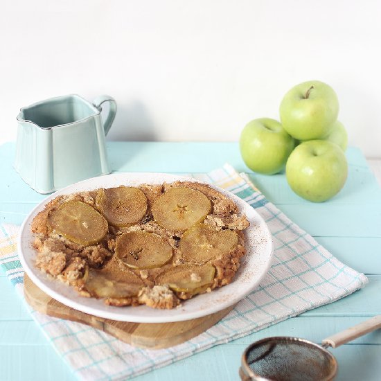 Upside-Down Skillet Apple Pie