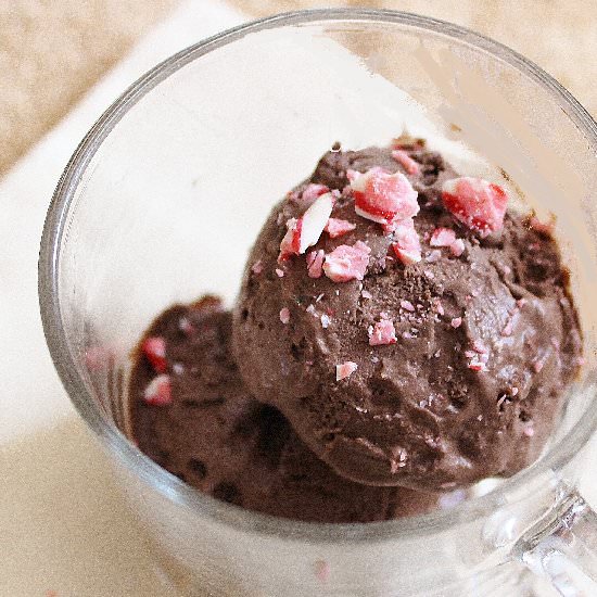 Chocolate Peppermint Ice Cream