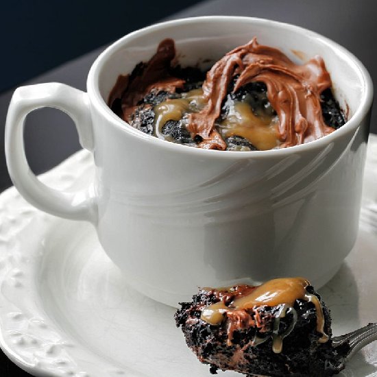 Gooey Brownie Chocolate Mug Cake