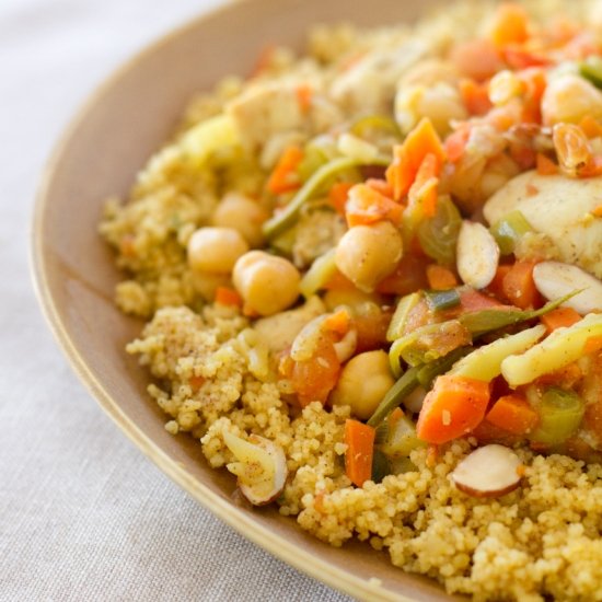 One Pot Couscous Chicken