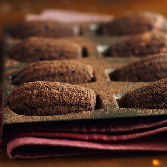 Chocolate and Honey Madeleines