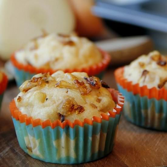 Caramelized Onion Muffins