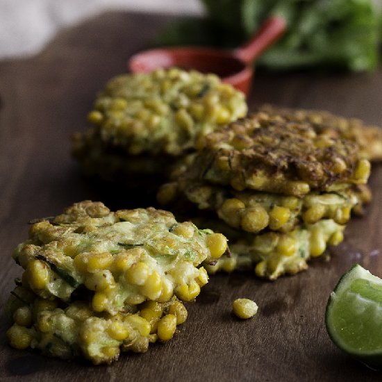 Sweet Corn Fritters