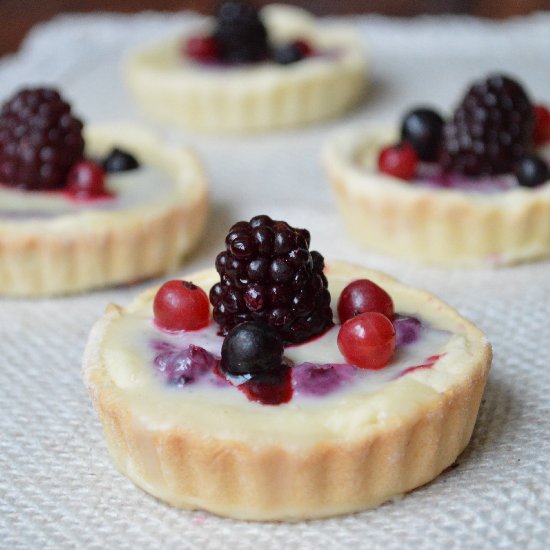 White Chocolate Tarts