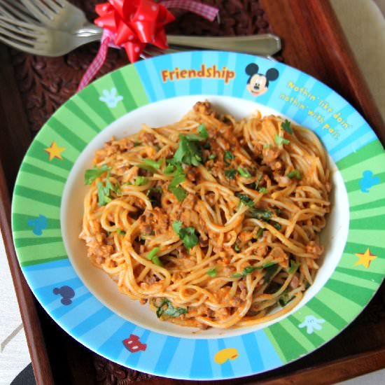 Soya Tomato Pasta