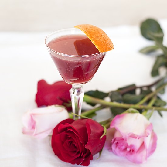 Gin Lillet Rouge Cocktail