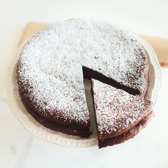 Flourless Mexican Chocolate Cake