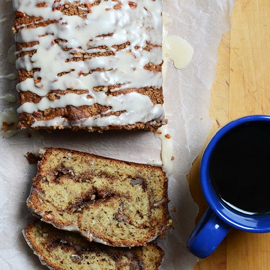 Banana-Sour Cream Coffee Cake