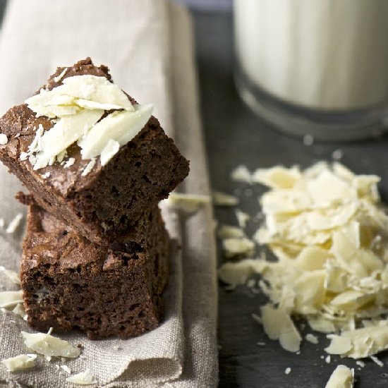 Triple Chocolate Brownies