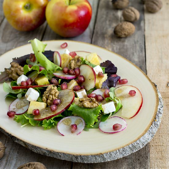 Pinapple, Fruit and Cheese Salad