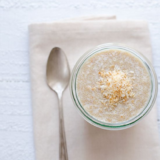 Toasted Coconut Amaranth Porridge