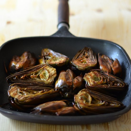 Sicilian-Style Roasted Artichokes