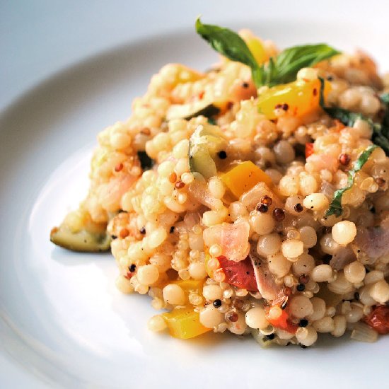 Quinoa Salad w/ Lemon Vinaigrette