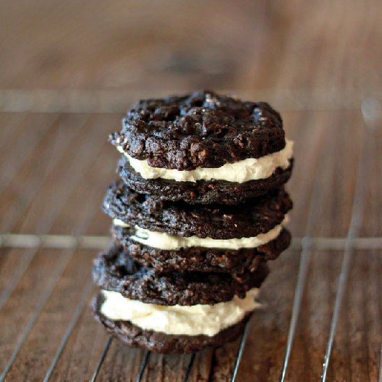 Chocolate Oatmeal Cream Pies