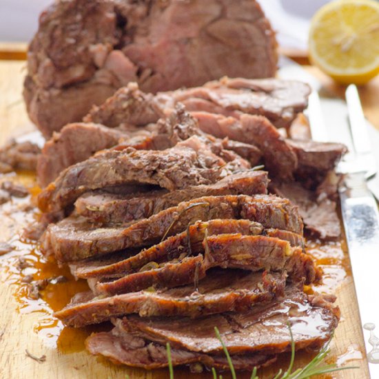 Easy Roast Lamb Shoulder