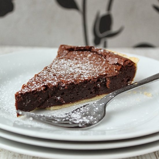 Chocolate and Vanilla Tart