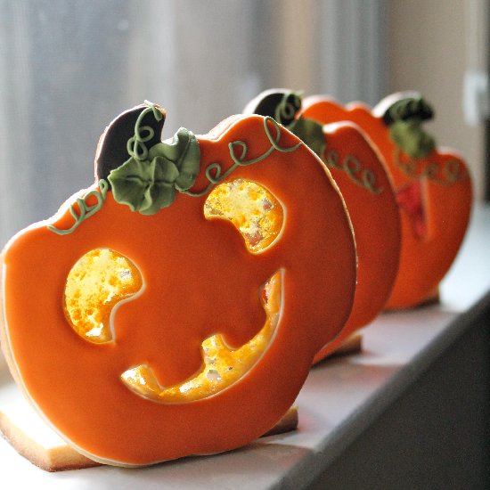 Jack’o Lantern Cookie