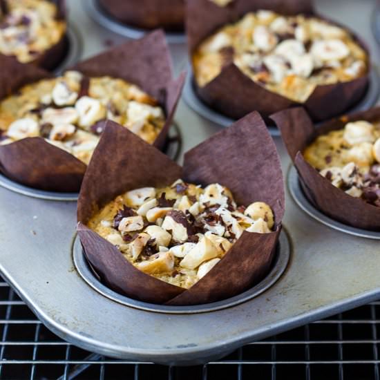 Pear Hazelnut Muffins