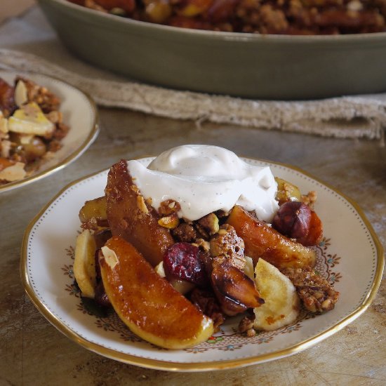 Caramelized Apple & Spice Granola