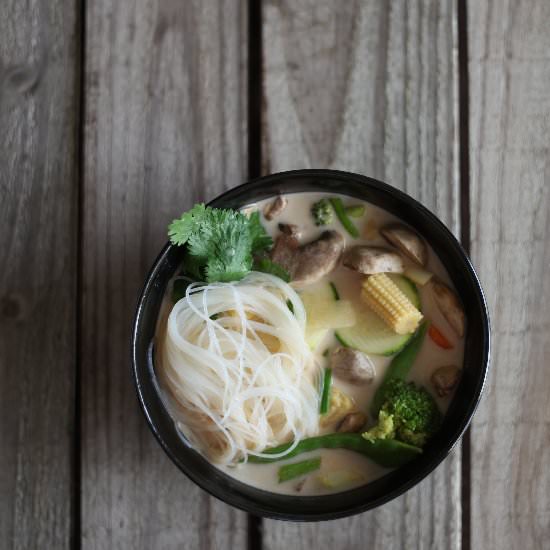 Thai Style Vegetable Soup