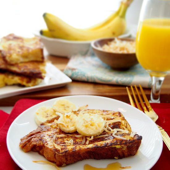 Coconut & Ginger French Toast