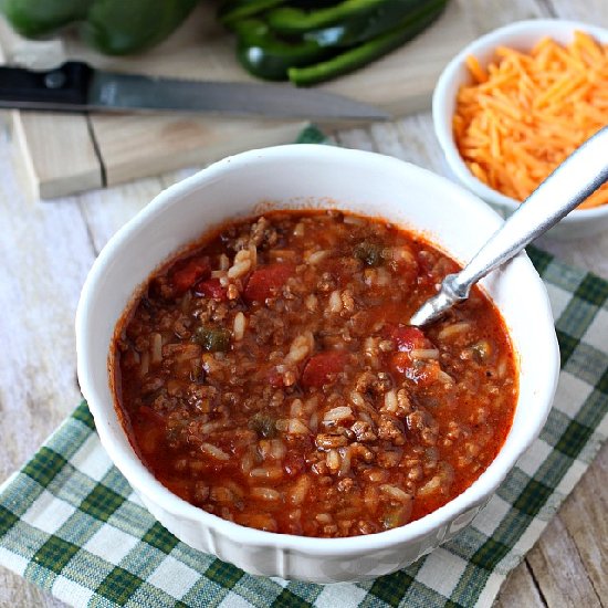 Stuffed Pepper Soup