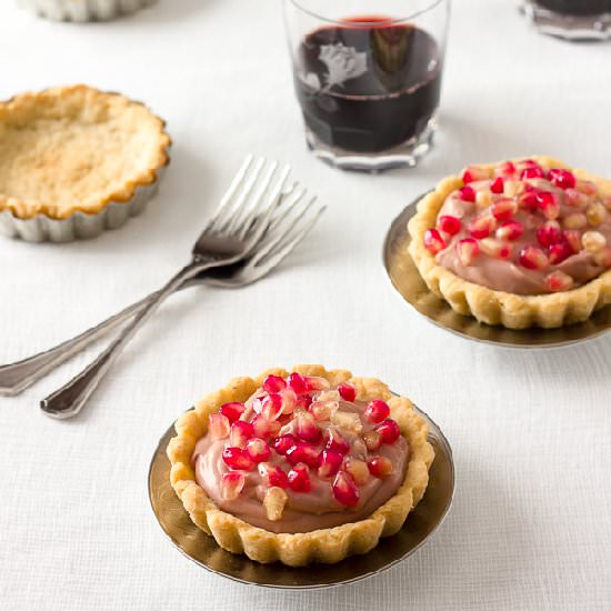 Pomegranate Tartlets