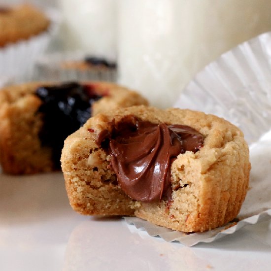 Filled Peanut Butter Cookie Cups