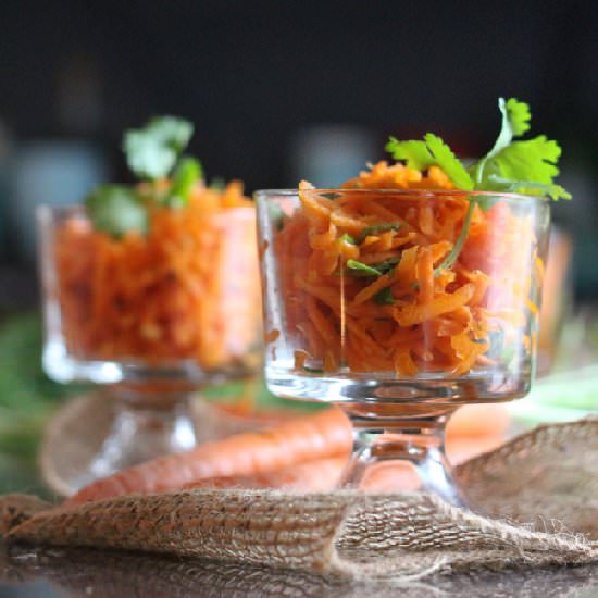 Spicy Carrot Salad