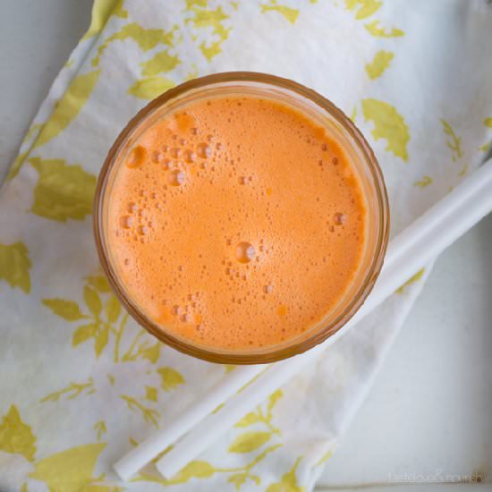 Carrot Apple Glow Juice