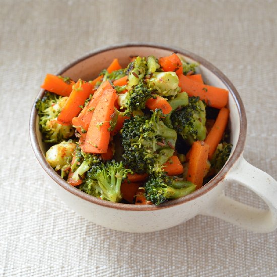 Broccoli Carrot Subzi