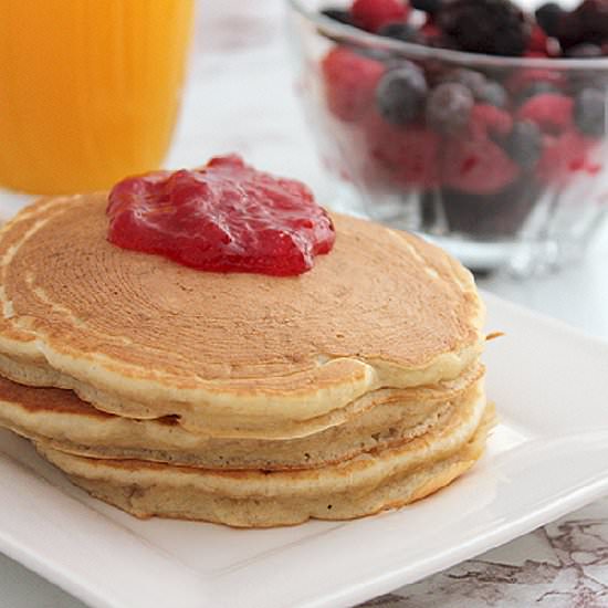 Banana Pancakes – Low calorie