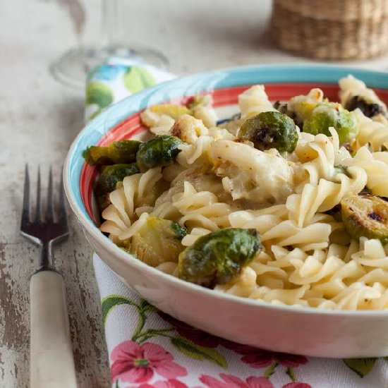 Brussel Sprouts and Cauliflower