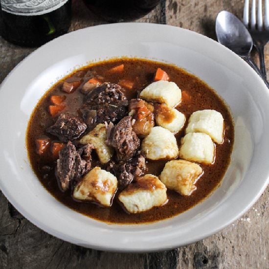 Beef Short Rib and Potato Gnocchi