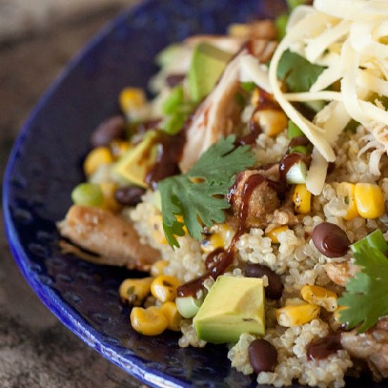 BBQ Chicken Quinoa Salad