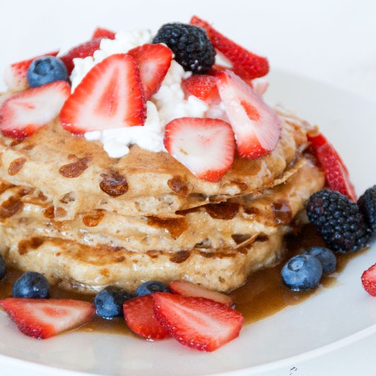 Cottage Cheese Pancakes