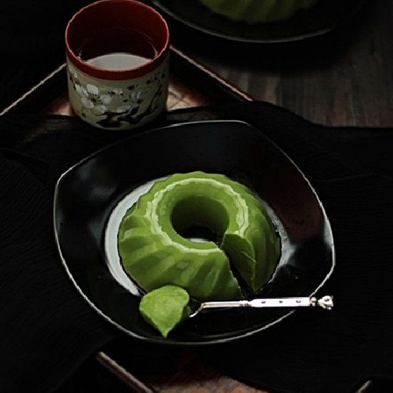 Matcha Green Tea Pudding