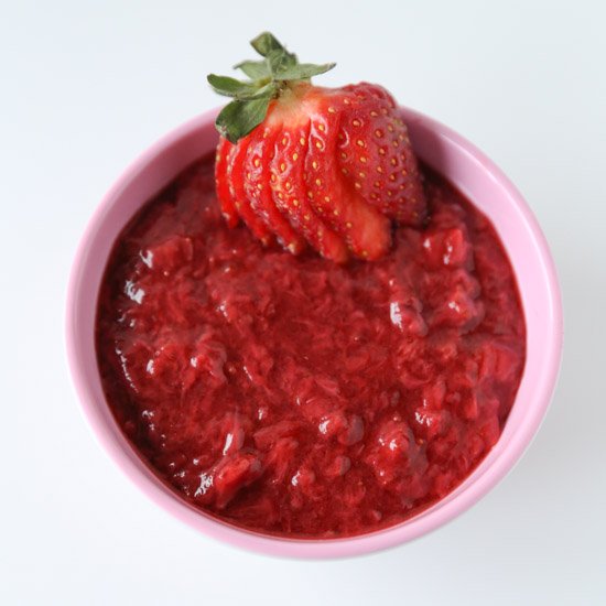 Fresh Strawberry Sauce