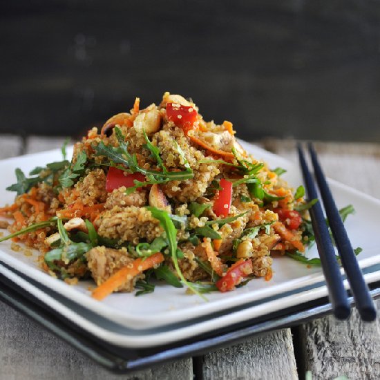 Asian-Style Chicken Quinoa Salad