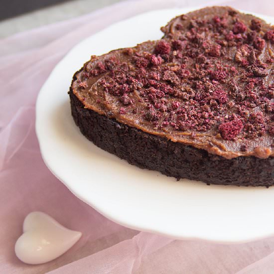 Beet and Almond Brownie