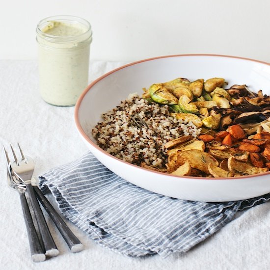 Herb Roasted Veggie Bowl