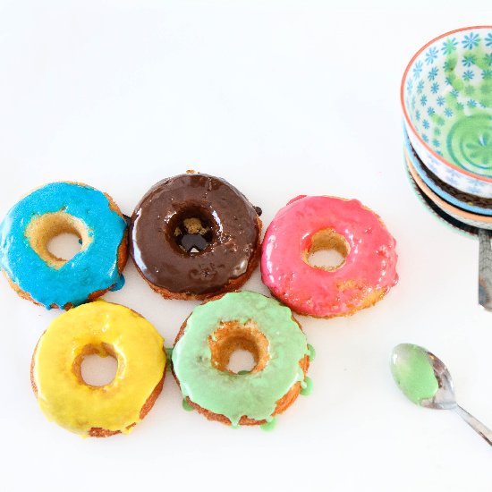 Gluten-Free Olympic Doughnuts