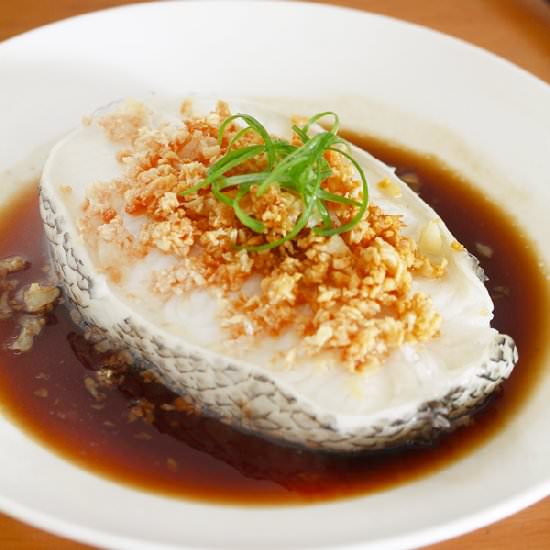 Hong Kong Style Steamed Cod Fish