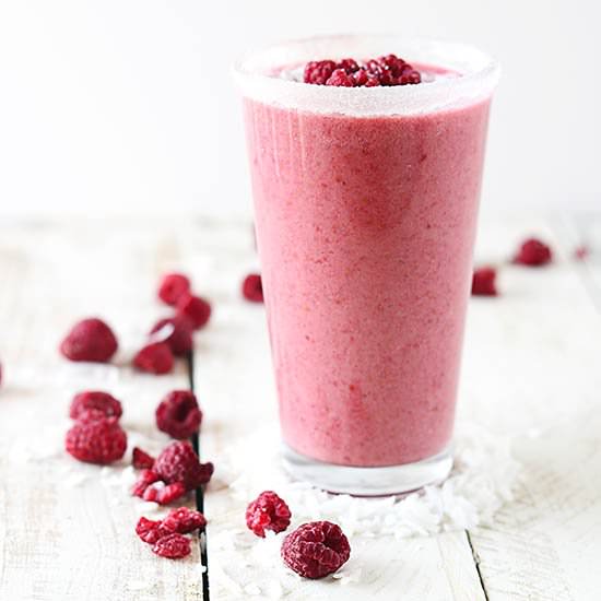 Raspberry Coconut Smoothie